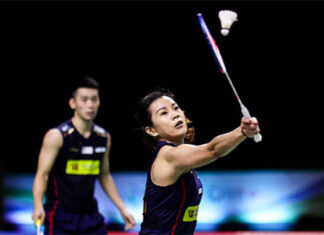 Chan Peng Soon/Goh Liu Ying are going to train outside of BAM facilities by themselves ahead of Tokyo Olympics. (photo: Shi Tang/Getty Images)