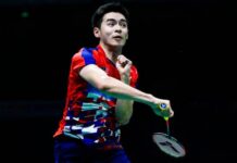 Cheam June Wei leads Malaysia's Spain Masters challenge. (photo: Visual China)