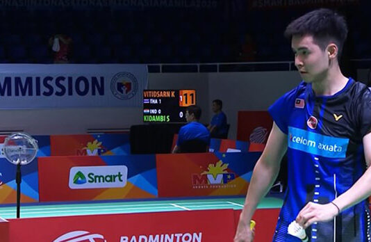 Cheam June Wei suffers a quarter-final exit at the 2021 Spain Masters.