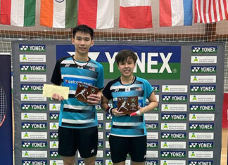 Choong Hon Jian/Toh Ee Wei win the 2021 Slovenia International. (photo: Choong Hon Jian's Instagram)