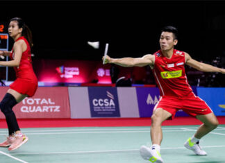 Chan Peng Soon/Goh Liu Ying are preparing for Tokyo Olympics. (photo: Shi Tang/Getty Images)