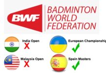 Malaysia Open postponed, but 2021 European Championships & Spain Masters go on despite higher covid-19 cases?