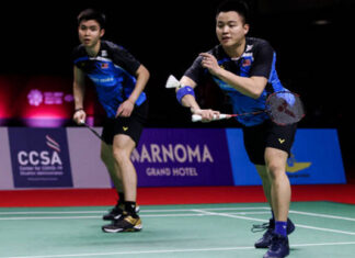 Aaron Chia/Soh Wooi Yik are getting ready for the Tokyo Olympics. (photo: Shi Tang/Getty Images)