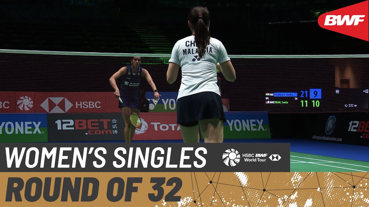2021 All England Championships 1st Round: Pusarla V. Sindhu vs. Soniia Cheah