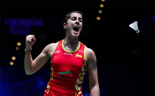 Wish Carolina Marin a speedy recovery. (photo: Shi Tang/Getty Images) Wish Carolina Marin a speedy recovery. (photo: Shi Tang/Getty Images)
