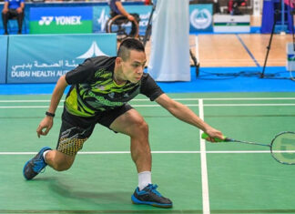 Cheah Liek Hou eyes success at Tokyo Paralympics. (photo: BWF)