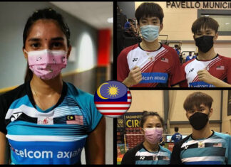 Selvaduray Kisona, Man Wei Chong/Tee Kai Wun, Tee Kai Wun/Teoh Mei Xing win the 2021 Spanish International. (photo: BAM)