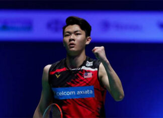 Lee Zii Jia is getting ready for the Tokyo Olympics.(photo: AFP)