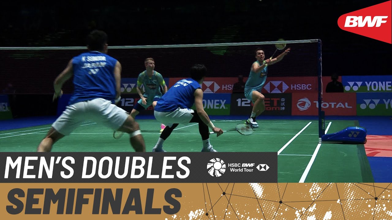 2021 All England Championships Semi-Final: Takeshi Kamura/Keigo Sonoda vs. Kim Astrup/Anders Skaarup Rasmussen