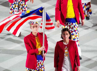 Lee Zii Jia (L) and Goh Liu Ying are flagbearers for Malaysia. (photo: BWF)