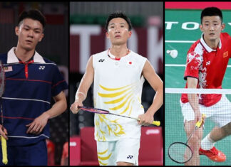 Lee Zii Jia, Kento Momota, Chen Long are favorites to win gold at the Tokyo Olympics. (photo: AFP)