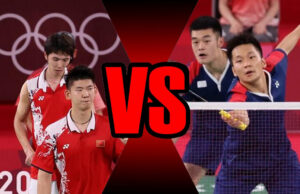 Li Jun Hui/Liu Yu Chen to play Lee Yang/Wang Chi-Lin in the 2020 Olympic men's doubles final. (photo: AFP)