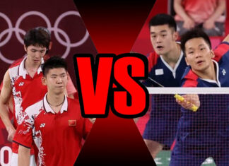 Li Jun Hui/Liu Yu Chen to play Lee Yang/Wang Chi-Lin in the 2020 Olympic men's doubles final. (photo: AFP)