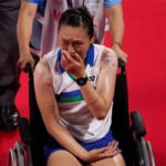 Zhang Beiwen is recovering well after Achilles tendon surgery. (photo: Lintao Zhang/Getty Images, video: Zhang Beiwen’s Facebook)