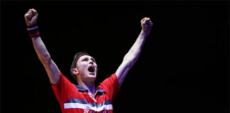 Wish Viktor Axelsen and his family are happy with everything in Dubai. (photo: Naomi Baker/Getty Images)