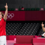 Chen Qingchen (L) and Jia Yifan at the 2020 Tokyo Olympics. (photo: Shi Tang)
