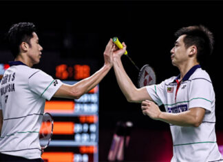 Tan Wee Kiong and Goh V Shem end their 7-year partnership. (photo: Shi Tang/Getty Images)