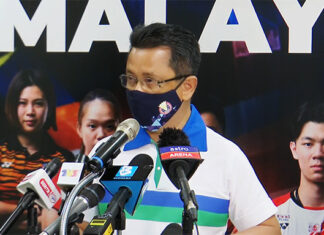 BAM's president, Tan Sri Mohamad Norza Zakaria announces names of Malaysian players selected for the Sudirman Cup, Thomas Cup, and Uber Cup Finals.