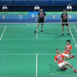Zhou Haodong/Wang Chang produce the biggest upset of entire China’s 14th National Games by beating Tokyo Olympic runners-up Li Junhui/Liu Yuchen in the men’s doubles final. (photo: YouTube)