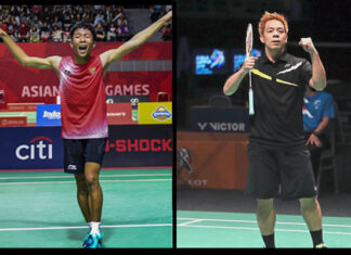 Dheva Anrimusthi (L) and Cheah Liek Hou are favorites to win the gold medal at the 2020 Tokyo Summer Paralympics SU5 category. (photo: Internet)