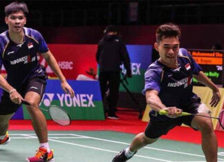 Leo Rolly Carnando (R)/Daniel Martin to join the Indonesian Thomas Cup Team. (photo: BWF)