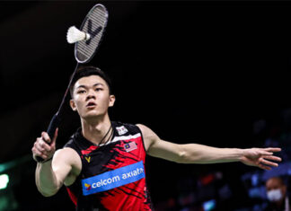 Lee Zii Jia to spearhead Malaysia's Sudirman Cup challenge against England on Monday. (photo: Shi Tang/Getty Images)