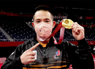 Cheah Liek Hou to donate part of the USD $265,284 reward to charity. (photo: Paralympics)