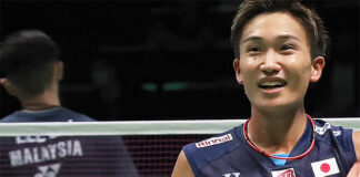 Kento Momota is back in form at the 2021 Sudirman Cup.