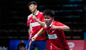 Wang Yi Lyu/Huang Dong Ping are undoubtedly the most reliable players for the Chinese team in the most critical moments at the 2021 Sudirman Cup. (photo: Shi Tang/Getty Images)