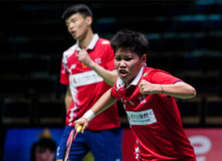 Wang Yi Lyu/Huang Dong Ping are undoubtedly the most reliable players for the Chinese team in the most critical moments at the 2021 Sudirman Cup. (photo: Shi Tang/Getty Images)