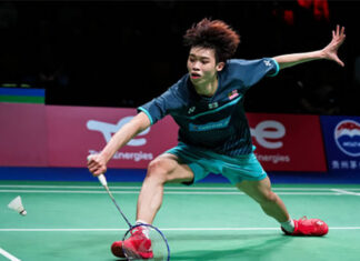 Ng Tze Yong enters the 2021 Czech Open final. (photo: Shi Tang/Getty Images)