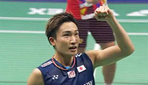 Kento Momota is eying for his first French Open title.