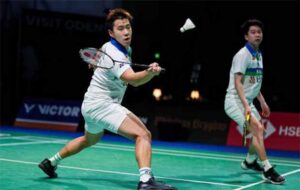 The last meeting between Marcus Fernaldi Gideon/Kevin Sanjaya Sukamuljo and Ko Sung Hyun/Shin Baek Cheol was at the 2016 Singapore Open second round.