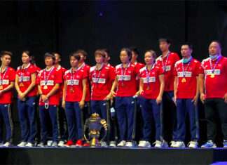 Congratulations to China for winning its 12th Sudirman Cup title in Vantaa, Finland on Sunday.
