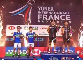Can Ko Sung-hyun (black shirt, right)/Shin Baek-cheol's resurgence also motivate Lee Yong-Dae and other top Korean men's doubles players to get back into action?