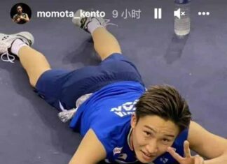 Kento Momota issues an apology for withdrawing from the 2021 French Open. (photo: Kento Momota's Instagram)