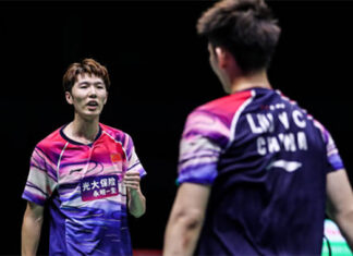 Wish Li Junhui (L) the best of luck in his future endeavors! (photo: AFP)
