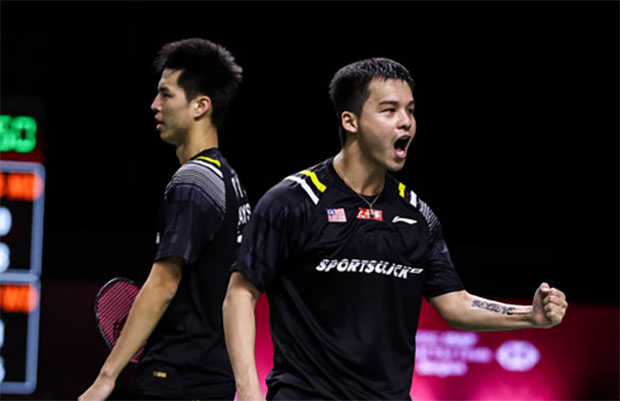 Ong Yew Sin/Teo Ee Yi enter 2021 Indonesia Masters second round. (photo: Shi Tang/Getty Images) Ong Yew Sin/Teo Ee Yi enter 2021 Indonesia Masters second round. (photo: Shi Tang/Getty Images)