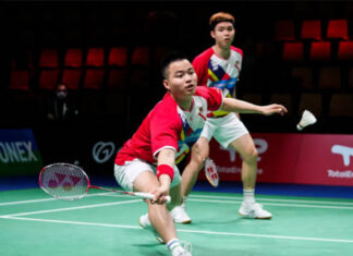 Aaron Chia/Soh Wooi Yik advance to 2021 Indonesia Masters semi-finals. (photo: Shi Tang/Getty Images)