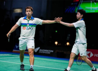 Kevin Sanjaya Sukamuljo/Marcus Fernaldi Gideon are very unhappy about the hectic tournament schedule. (photo: Shi Tang/Getty Images)
