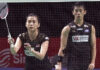 Chan Peng Soon/Goh Liu Ying advance to the 2021 Indonesia Open quarter-finals.