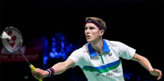 Viktor Axelsen humbles Sai B. Praneeth to make 2021 Indonesia Open semi-finals. (photo: Shi Tang/Getty Images)