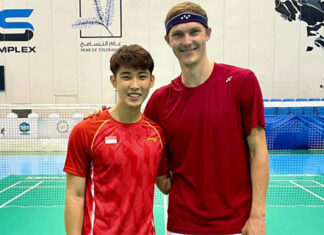 Viktor Axelsen to face Loh Kean Yew in Indonesia Open final. (photo: Loh Kean Yew's Facebook)