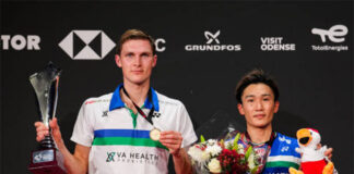 Viktor Axelsen overtakes Kento Momota to become the new world number one. (photo: Shi Tang/Getty Images)
