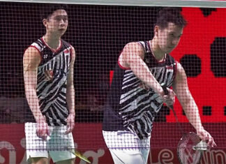 Kevin Sanjaya Sukamuljo/Marcus Fernaldi Gideon make the final of the 2021 BWF World Tour Finals.