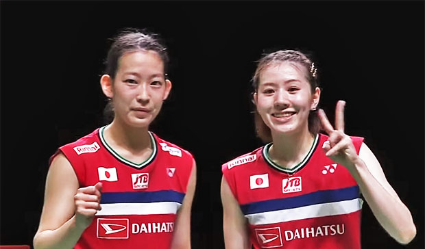 2021 BWF World Tour Finals Nami Matsuyama/Chiharu Shida Eye Third