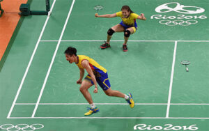 Chan Peng Soon rejoins BAM, Goh Liu Ying thankful for the partnership. (photo: AFP)