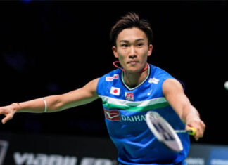 Wish Kento Momota a quick recovery from his back injury. (photo: Shi Tang/Getty Images)