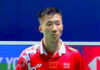 Lu Guang Zu is off to a strong start at the 2021 BWF World Championships.