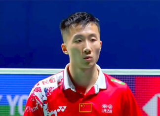 Lu Guang Zu is off to a strong start at the 2021 BWF World Championships.
